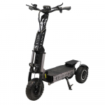OOTD T30 black gray 1600W * 2 dual motor 60V31.2AH battery, 13 inch tire maximum speed 50-60KM/H, foldable finger hook accelerator electric scooter