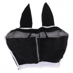 Horse Fly Mask All Round Mesh hingav k&auml;rbsemask Elastne UV-kaitsega Hobuse n&auml;omask k&otilde;rvadega S Size must