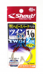 Shout 356-VT Heavy Spark Twin Assist konks, 2 cm, suurus 1/0 (6187)