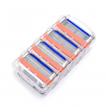 4 tk/pakk meeste raseerimiskaitse, 5-kihiline raseerimiskassett masinale oranž