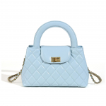 2025 Uus Kettkotiga Ruuduline K&auml;ekott Ehtne Nahk Naiste Kott Moodne Ja Mitmek&uuml;lgne &Uuml;he &Otilde;la Crossbody Naiste V&auml;ike Ruudukujuline Kott Small size: 20 x 6 x+12.5CM