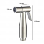 K&auml;eshoitav WC bideesegisti pihusti roostevabast terasest vannitoa bidee pihusti komplekt k&auml;sipihusti du&scaron;ipea isepuhastuv ilma l&ouml;&ouml;gita