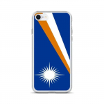 Coque T&eacute;lephone Drapeau &Icirc;les Marshall &ndash; iPhone 8