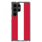 Coque T&eacute;l&eacute;phone &ndash; Samsung &ndash; Galaxy S24 &ndash; Drapeau de l'Autriche &ndash; Supp &ndash; Mitmev&auml;rviline