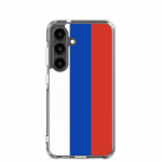 Coque T&eacute;l&eacute;phone &ndash; Samsung &ndash; Galaxy S24 Plus &ndash; Drapeau Russie &ndash; Souple &ndash; mitmev&auml;rviline