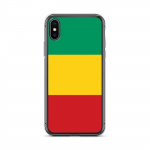 Coque T&eacute;lephone Drapeau Guin&eacute;e &ndash; iPhone X