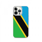 Coque iPhone &ndash; iPhone 13 Pro &ndash; Drapeau Tanzanie &ndash; Supp &ndash; Mitmev&auml;rviline &ndash; Vertikaalne