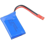 Laetav Lipo aku 3,7 V 780 mAh drooni jaoks | &Uuml;hildub Wltoys V636 V686, JJRC V686-ga | Optimeeritud j&otilde;udlus | 58x33,5x12 mm | Sinine sinine