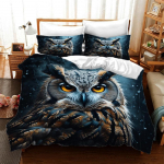Jumaliku kuldse ingli motiiviga voodipesu, mikrokiudvoodipesukomplektid, laste voodipesu teismelistele 3D-loomaprindiga tekikott 90x200cm