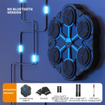 Muusika Poksimismasin Bluetooth Muusika Poksimismasin T&auml;iskasvanutele Lastele Seinale Paigaldatav Nutikas Muusika Poksimism&auml;ng Poksivarustus