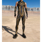 Unisex k&uuml;berpunk 3D digitaalne printimine Halloweeni peo rollim&auml;nguriietus Naiste meeste cosplay kost&uuml;&uuml;m karnevali kombinesoon S