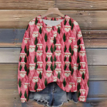 Naiste j&otilde;ulukampsun Armas l&otilde;bus j&otilde;ulukampsun S&uuml;gis ja talv Pikkade varrukatega kootud kampsun XL