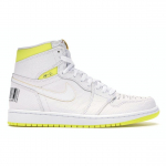 Air Jordan 1 Retro High OG First Class Flight Meeste tossud Valge Must-University-Punane-Dynamic-Kollane 555088-170 44.5