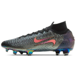 Kylian Mbapp&eacute; x Nike Mercurial Superfly 7 Elite FG The Chosen 2 Meeste tossud Hall Must &Auml;ge-Lilla CT2483-001 41