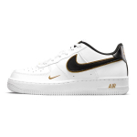 Nike Air Force 1 LV8 GS Valge Metallik Kuld Laste Tossud Must DM3322-100 36