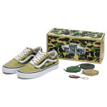 BAPE x Vans Old Skool 36 DX Roheline Kamuflaaž Unisex Tossud Abc-Camo VN0A54F37BE 36.5