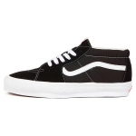 Vans OG Sk8-Mid LX Must Valge Unisex Tossud VN0A4BVCBA2 42