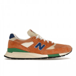 Teddy Santis x New Balance 998 Valmistatud USA-s Oranž Kuninglik Meeste Tossud Pruun U998OB 37