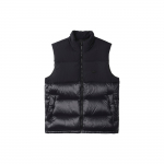 Adidas Originals Trefoil &Uuml;hev&auml;rviline Logotr&uuml;kiga T&otilde;mblukuga Vest Udusulgedega T&auml;idisega Meeste Vest Must HL9185 L