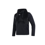 Under Armour Journey Fliisist Kapuutsiga Pikkade Varrukatega &Uuml;hev&auml;rviline Dressipluus Meeste Topid Must 1373874-001 M
