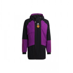 Adidas Manchester United Kontrastpaneeliga Lukuga Jope Meeste Jope Lilla GR3910 M