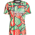 Adidas Arsenal Pre-Match S&auml;rk Mugav Stiilne Mustriga Tr&uuml;kitud &Uuml;mmarguse Kaelusega L&uuml;hikeste Varrukatega Jalgpallis&auml;rk Meeste topid Punane Must IS9996 XL red
