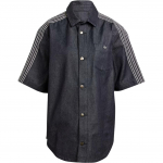 Adidas Originals Polo Nuppudega L&otilde;tv L&uuml;hikeste Varrukate S&auml;rk Naiste s&auml;rgid Must JJ3146 M
