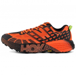 HOKA Speedgoat 2 madalad tossud, v&auml;rvitoonid: tomatipunane, elektrisinine, unisex, v&auml;rvus: oranž, tootenumber: 1162710-TLCT 39