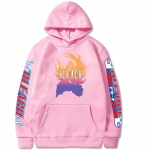 BLEACH Kapuutsiga pusad Tr&uuml;kiga Moodne Higipusa Hip Hop Vabaaja Unisex S&uuml;gis Talv Fliis T&auml;navamood &Uuml;laosad &Uuml;lem&otilde;&otilde;duline Mees Sudaderas 3XL