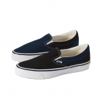Vans Engineered Garments X Slip-On 98 OTW Klassikalised Mugavad Pehme Toega Rula Kingad Unisex Tennised Sinine Must VN000EBPY61 42
