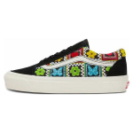 Vans Old Skool 36 Dx Madalad Rula Kingad Unisex toss Must Valge Kollane VN0A4BW3F3H 37