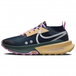 Nike ZoomX Zegama 2 Armory Navy Celestial Gold Vintage Green Metallic Silver Naiste tossud casualFD5191-401 38.5