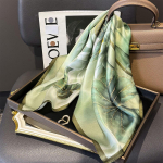 100% puhtast siidist sall naistele kaela juuste pashmina r&auml;tik foulard naissoost bandana sallid hijab &scaron;aal &uuml;mbrised ruudukujuline peakate 65cm Real Silk 65x65cm