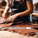 Leather Edge Dye Pen Printing Tool Applicate for Bag Making Smooth Easy to Apply Paint Roller Style B