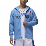 Jordan Dri-FIT ADV Mugav T&auml;htedega Korvpalli T&otilde;mblukuga Dressipluus Jakk Meeste jakid Taevasinine Obsidiaan FZ1627-441 L
