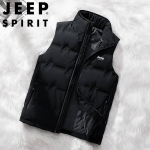 JEEP SPIRIT Men's Winter Pure Color Down Vest 2XL