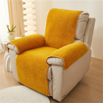 &Uuml;hev&auml;rviline lamamistooli kate Paks lambavillane diivanikatte padi Veniv libisemiskindel mustusekindel tugitooli kate elutuppa S Sofa Cover