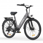 HillMiles MileCity 1 Urban Commuter E-Bike 250W 36V13Ah 26 Inch Tires With IP65 &120 kg Load City Environmental Friendly Electric Bicycle hall