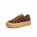 Uued naiste kingad Ehtne nahk Vabaajajalatsid T&uuml;drukute mood Lamedad rulaketsid T&auml;navastiilsed paeladega tossud 35 leopard