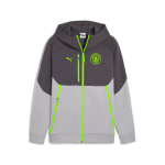 Puma Manchester City Jalgpalliklubi tehniline Mood Mugav Klassikaline V&auml;rviplokk Lukuga Huppar Meeste hupparid Hall 782656-18 M