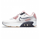 Nike Air Max 90 Nahast SE 'White Pink Glaze' GS Tossud DB0472-100 40