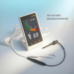 Mini TOPEX Hambaravi Endo Apex Locator V&auml;rviline LCD-ekraan Nutikas Puutetundlik Hambaravi Juurekanal Endodontika M&otilde;&otilde;tmisvahend valge/must
