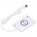 Kontaktivaba nutikaardi lugeja-kirjutaja Turvaline Bluetooth Kontaktivaba NFC-lugeja 13,56 MHz 5VDC