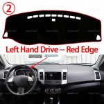 Mitsubishi Outlander CW ZG ZH 2007 2008 2009-2012 Autode Armatuurlaudi Kate V&auml;ltige Valgustusmatt Instrumentide Platvormi Kate Matt Vaip