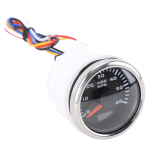 Denash 52mm /2 tahhomeeter, tahhomeeter 6000 p/min bensiinimootoritele 7 taustav&auml;rviga, 9-32V must