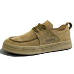 Moodsad Meeste Vabaaja Nahast Kingad Suvised Hingavad Pehme Pealisosa Mugavad &Uuml;mara Ninaga T&ouml;&ouml;kingad Fashion127 38 tume khaki v&auml;rv
