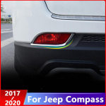 Jeep Compassile 2017 2018 ABS kroomauto kleebis Tagumise udutule laterna kate trimmimine auto stiilitarvikud ABS Chrome