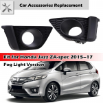 Auto udutulede esipaneeli kattev&otilde;rgud sobivad Honda Jazz FIT 2015&ndash;2017 tarvikutele ilma esip&otilde;rkeraua tulev&otilde;reta Fog Lamp Cover R