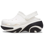 Crocs Bubble Crush Libisemisvastased Klounid Unisex Valge Must 36-37 valge