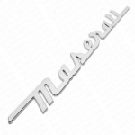Maserati l&auml;ikiva kroomitud pagasiruumi kaane nimet&auml;hised embleemid Sport